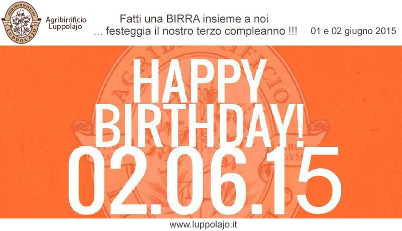 compleanno AGRIBIRRIFICIO 01 - 02 giugno 2015